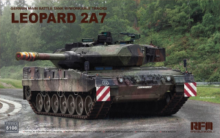 RFM German Main Battle Tank Leopard 2A7 W/Workable Tracks 1/35